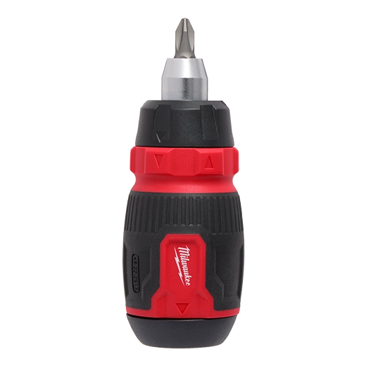 8-in-1 Ratcheting Compact Multi-Bit Screwdriver