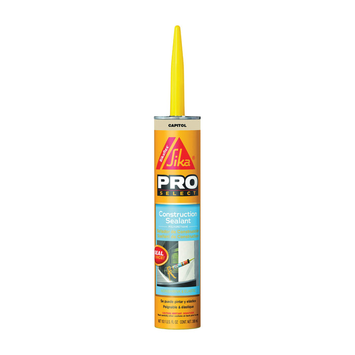 Sikaflex All Purpose Non-Sag Construction Sealant Polyurethane in Capitol Tan 10.1 fl oz