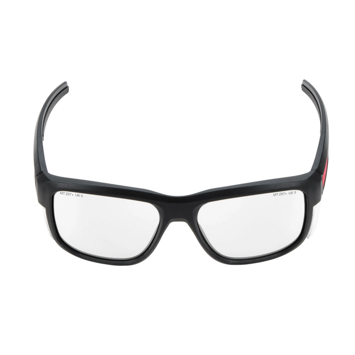 Full Frame Safety Glasses with Removable Side Shields – Clear Anti-Scratch Lenses