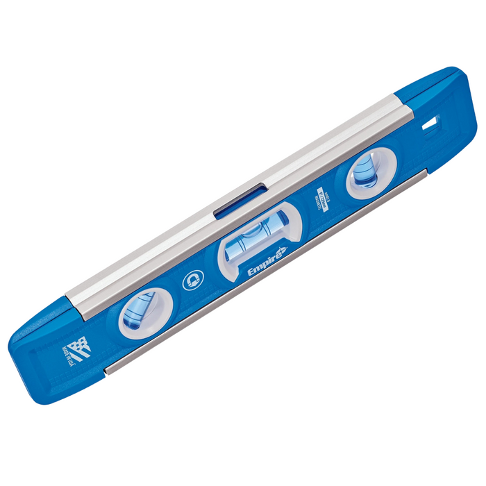 9" Magnetic Torpedo Level with e-BAND™ Vials