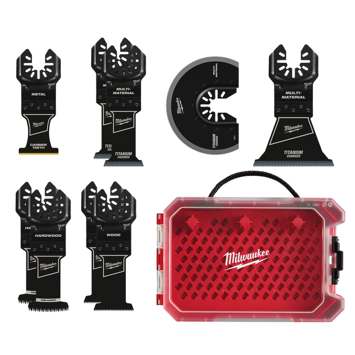 MILWAUKEE® OPEN-LOK™ Multi-Tool Blade Variety Kit 9PC