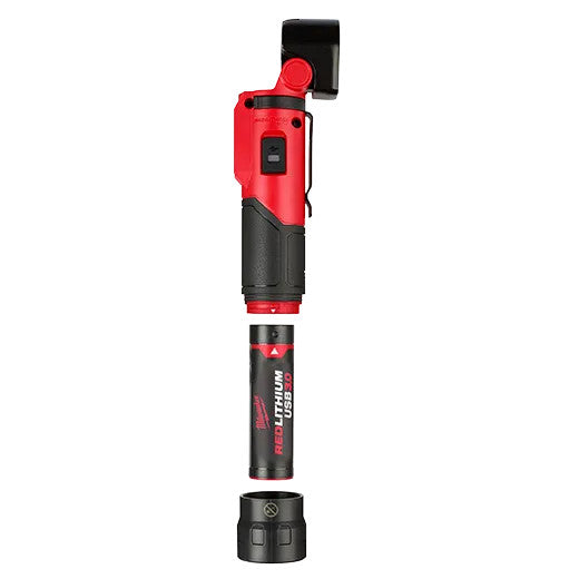 USB Rechargeable Pivoting LED Flashlight