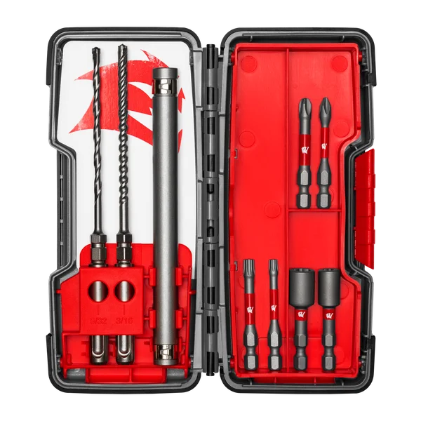 9pc Concrete Anchor Drive Installation Set