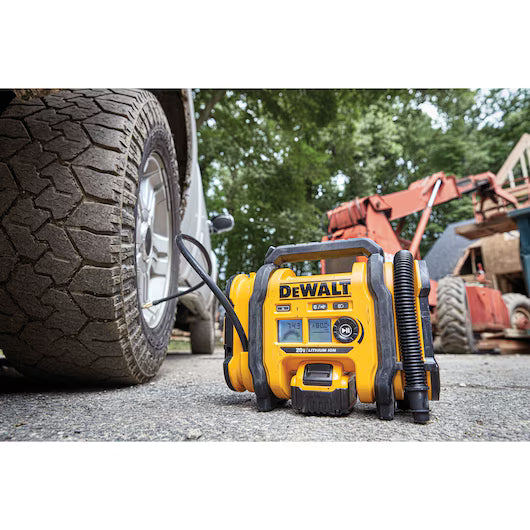 DeWalt 20V MAX* Corded/Cordless Air Inflator (Tool Only)