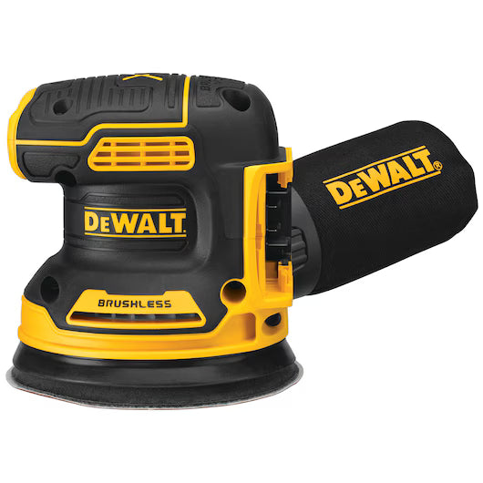 DeWalt 20V MAX* XR® Brushless Cordless 5-In (127-mm) Variable Speed Random Orbital Sander (Tool Only)