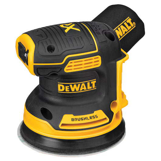 DeWalt 20V MAX* XR® Brushless Cordless 5-In (127-mm) Variable Speed Random Orbital Sander (Tool Only)