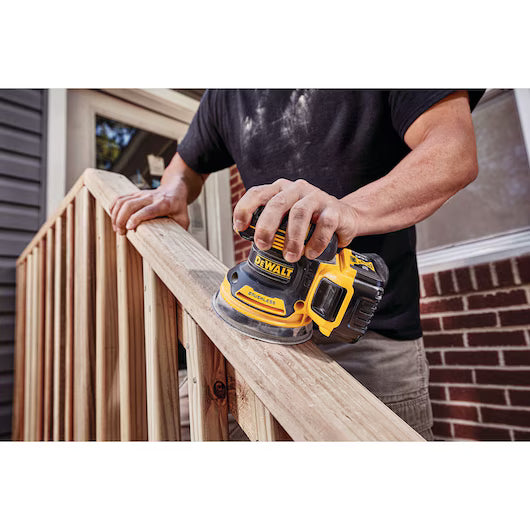 DeWalt 20V MAX* XR® Brushless Cordless 5-In (127-mm) Variable Speed Random Orbital Sander (Tool Only)