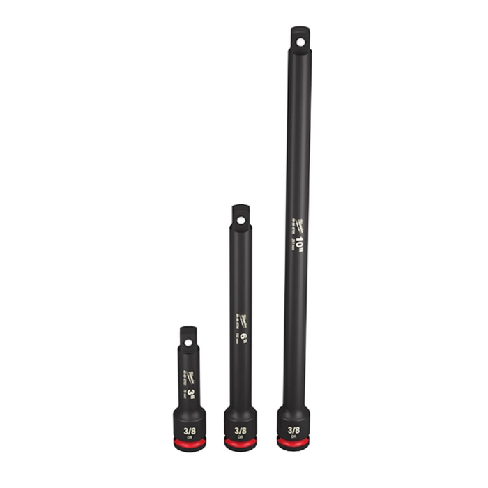 3PC SHOCKWAVE Impact Duty™ 3/8" Drive Extension Set