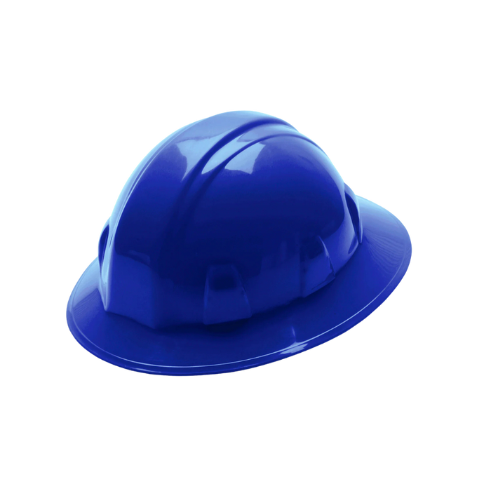 Full Brim 4 Pt Ratchet Suspension Blue