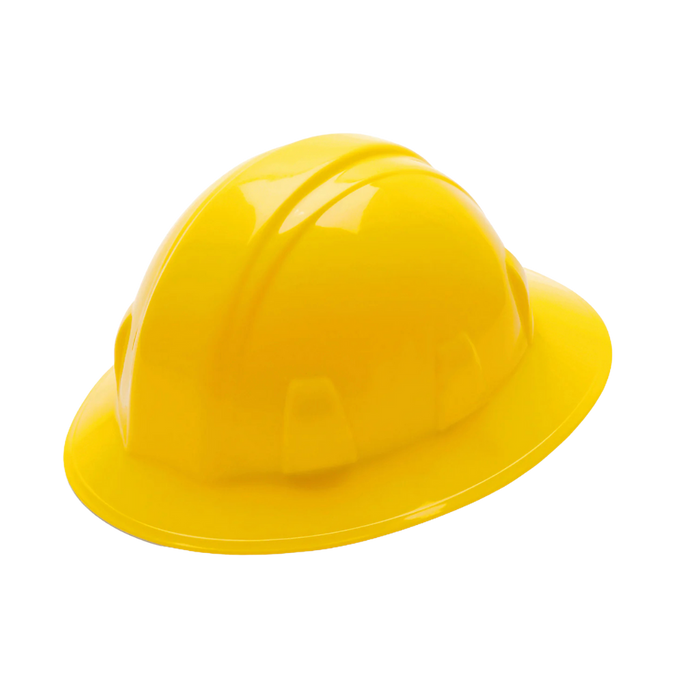 Full Brim 4 Pt Ratchet Suspension Yellow