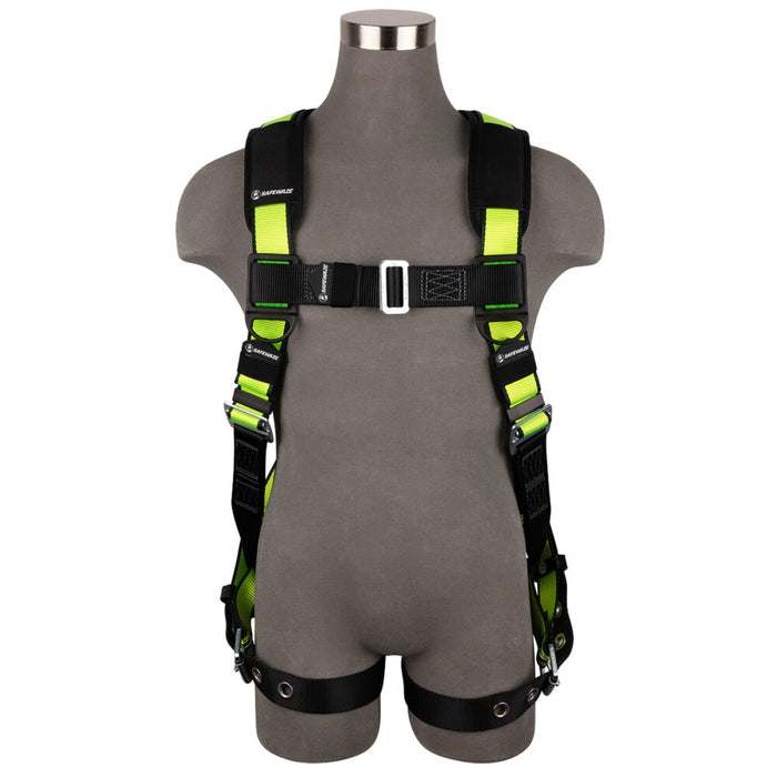 PRO Full Body Harness: 1D, MB Chest, TB Legs