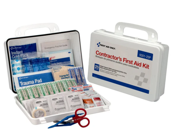 First Aid Only 9301-25P First Aid Kit, 178-Piece 25-Person