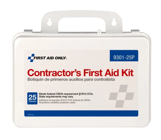 First Aid Only 9301-25P First Aid Kit, 178-Piece 25-Person
