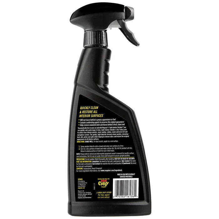 Meguiar's Gold Class Rich Leather 3-in-1: Cleaner, Conditioner, Protectant - 16 oz.