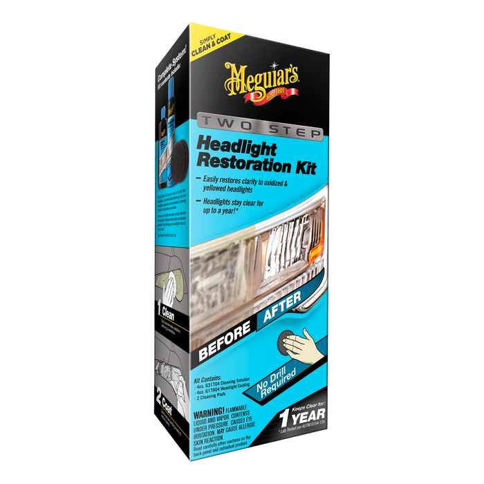 Meguiar's® Two Step Headlight Restoration Kit
