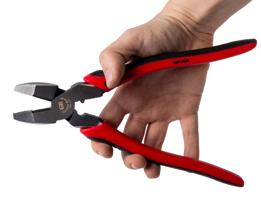 Gardner Bender High Leverage Linemens Pliers and Crimping Tool