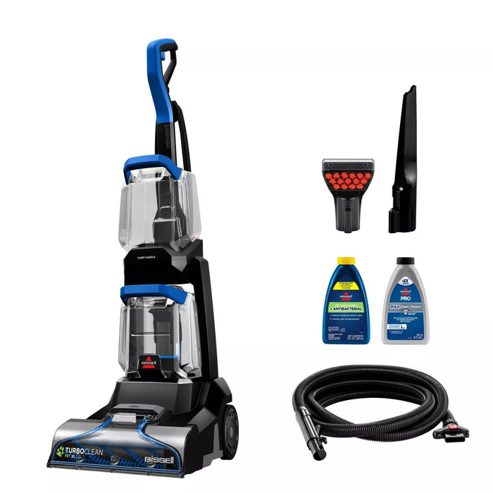 Bissell TurboClean Pet XL Upright Carpet Cleaner in Black and Cobalt Blue