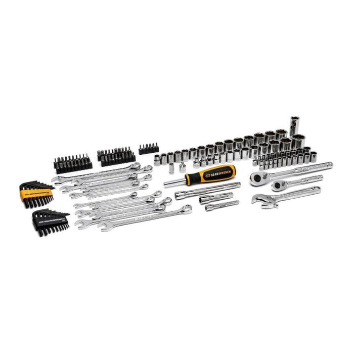 GearWrench 138 Piece 1/4" & 3/8" Drive 72-Tooth 6 Point Professional Tool Set