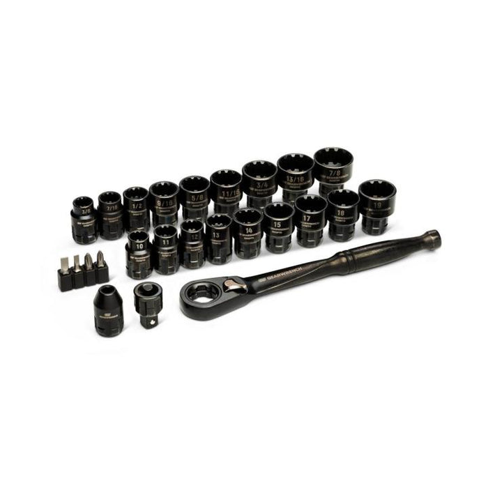 GearWrench 25 Piece 3/8" Drive Pass-Thru™ Ratchet and Socket Set