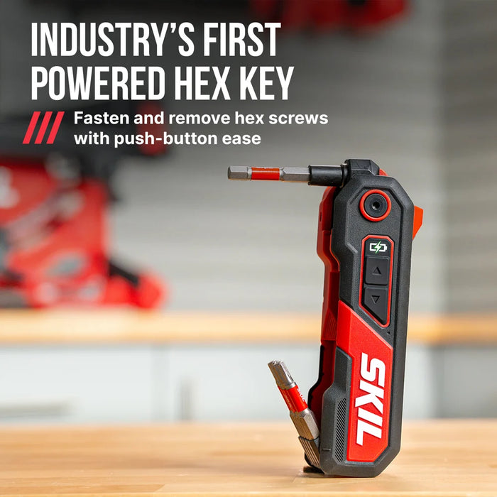 4V Rechargeable Hex key 11pcs bits Set
