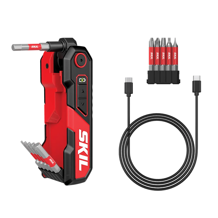 4V Rechargeable Hex key 11pcs bits Set