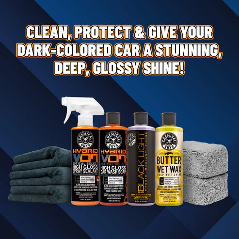 BLACK CAR CARE KIT