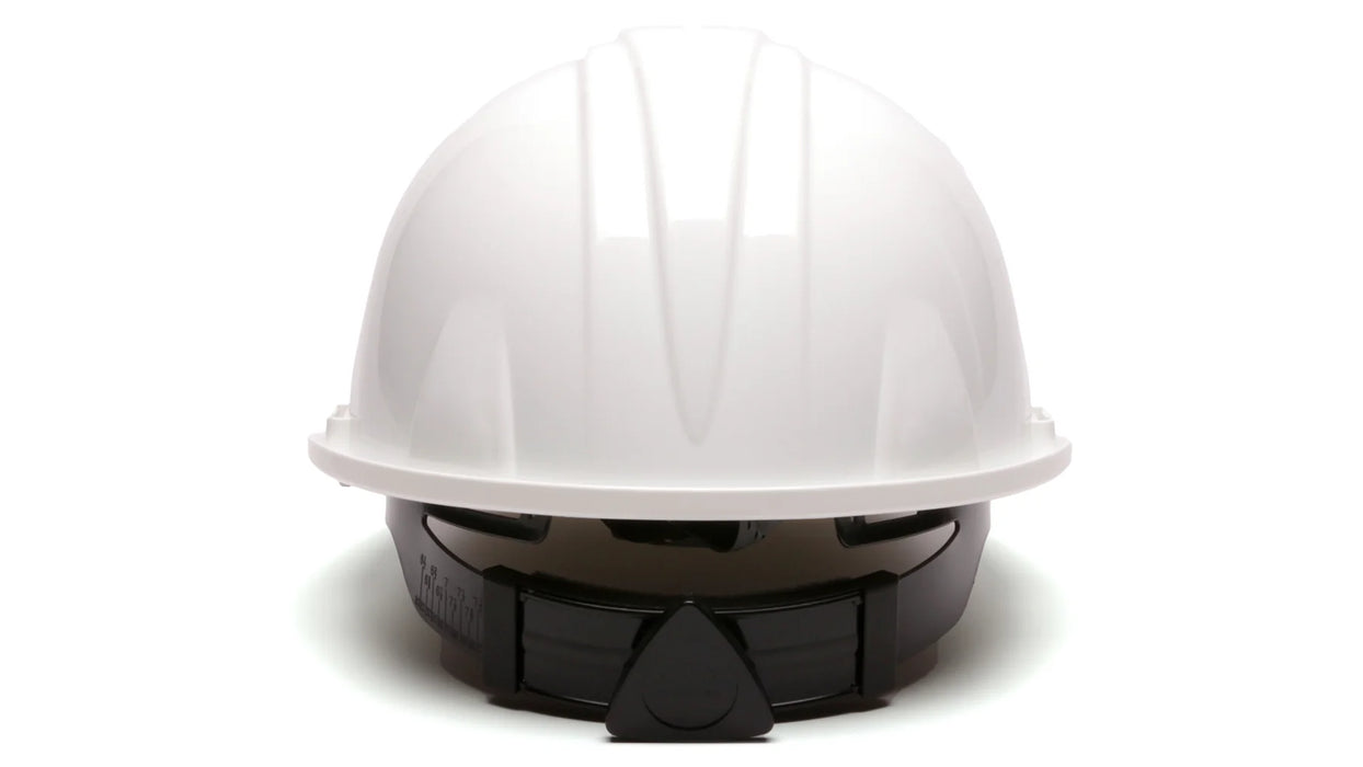 Pyramex® SL Series Cap Brim Hard Hat - 4 Point - Ratchet Suspension White