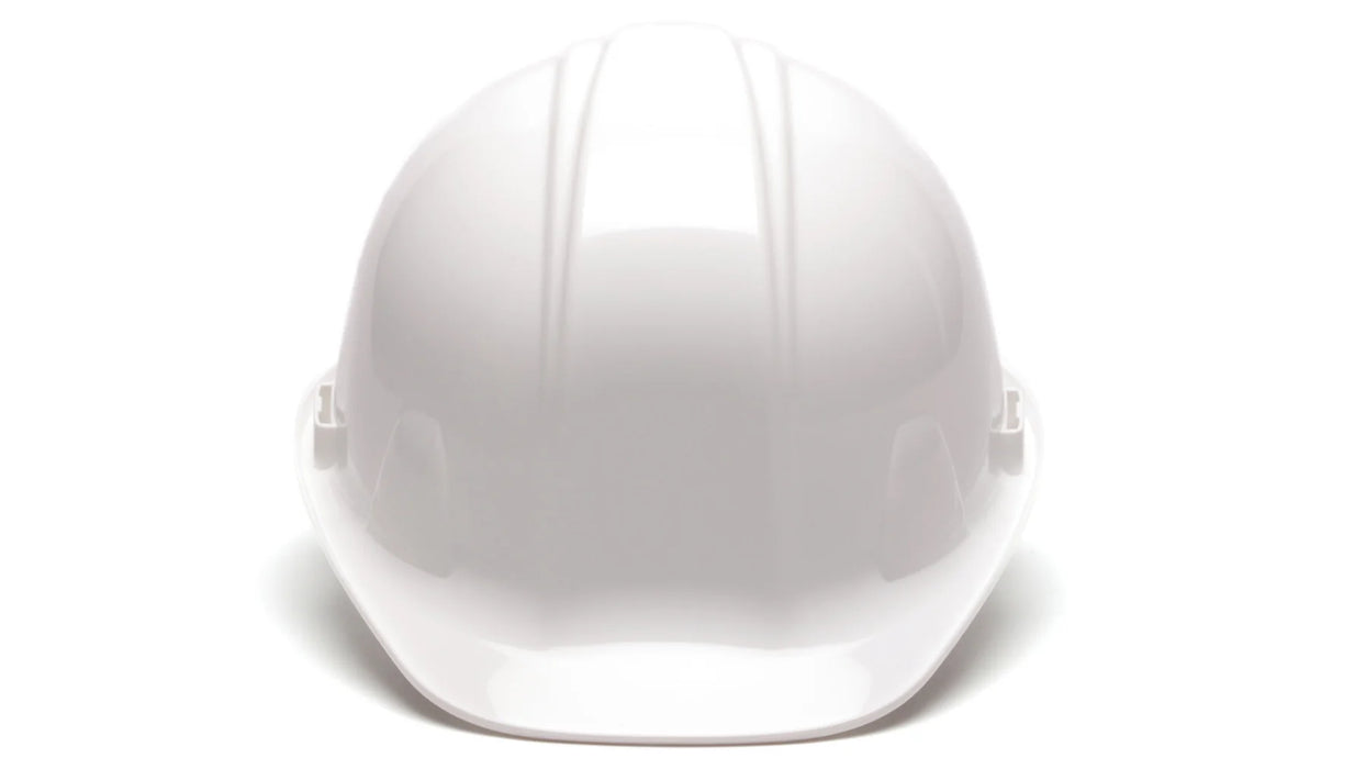 Pyramex® SL Series Cap Brim Hard Hat - 4 Point - Ratchet Suspension White