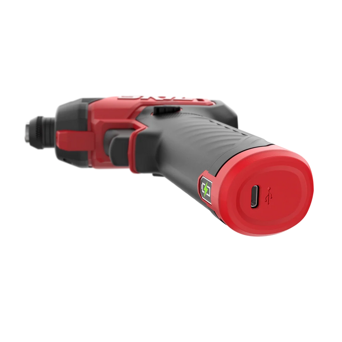4V Impact Screwdriver with 7pcs impact bits set