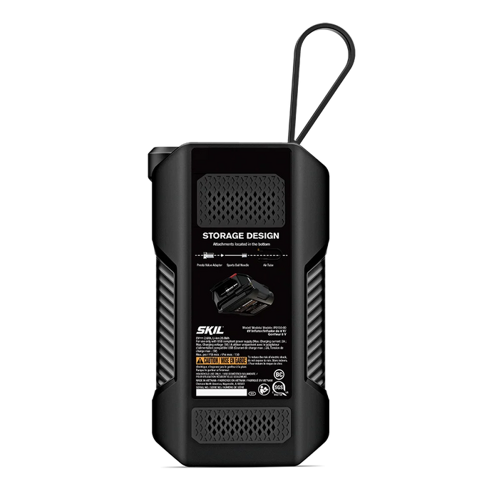 8V Integrated Compact Inflator with soft bag