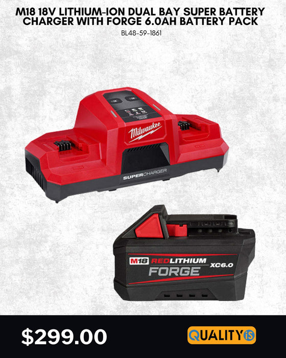 M18 Forge Xc6.0 Dual Sc Starter Kit*