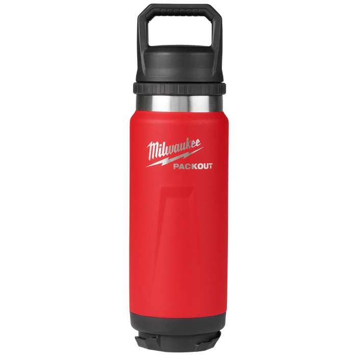 PACKOUT™ 24oz Insulated Bottle with Chug Lid (Red)