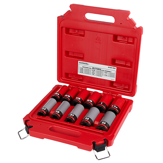 SHOCKWAVE Impact Duty™ 1/2 Drive SAE & Metric 11PC Lug Nut Wheel Socket Set