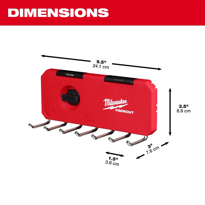 PACKOUT™ 7-Hook Rack