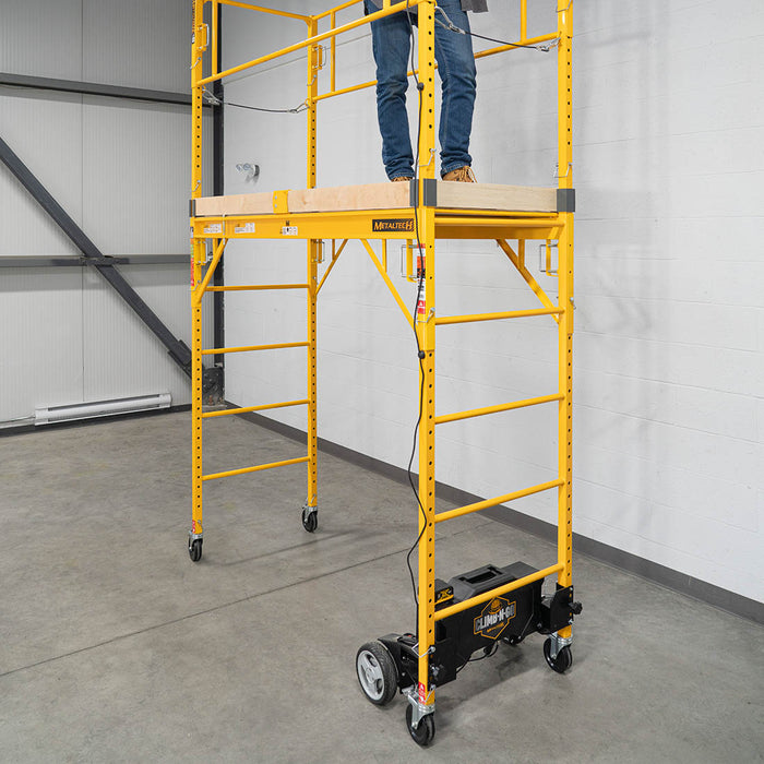 Climb-N-Go Motorized System for Baker Type Scaffold