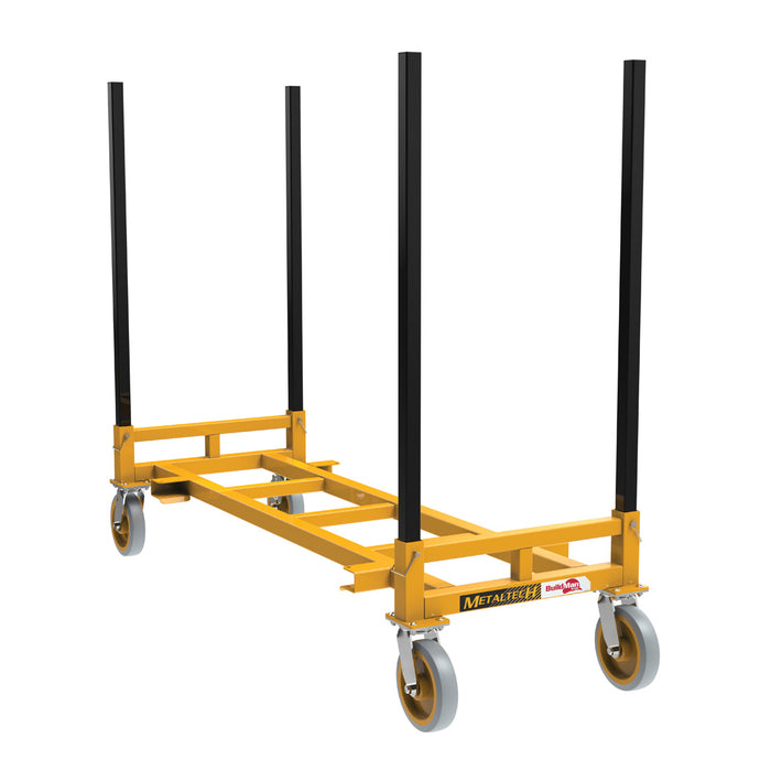 BuildMan Bar and Pipe Cart with Rack
