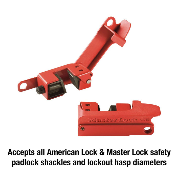 Master Lock Grip Tight™ Circuit Breaker Lockout, Tall and Wide Toggles