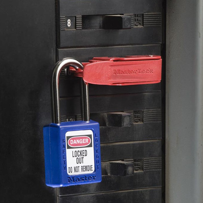 Master Lock Grip Tight™ Circuit Breaker Lockout, Standard Single and Double Toggles