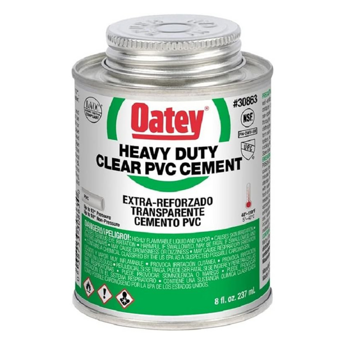 Oatey® Heavy Duty Clear PVC Cement