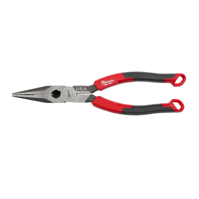 8" LONG NOSE COMFORT GRP PLIERS USA