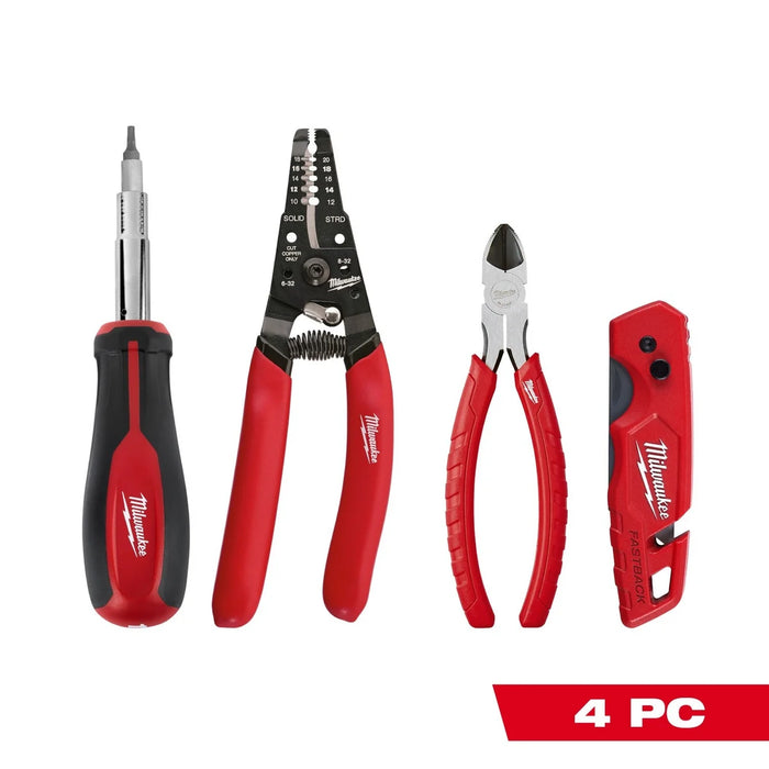4PC ELECTRICIAN’S KIT