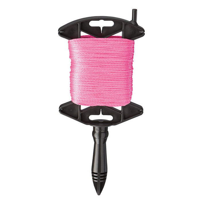 500' Pink Braided Line with Reel