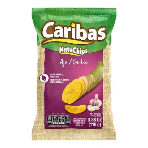 NatuChips Plantain Garlic