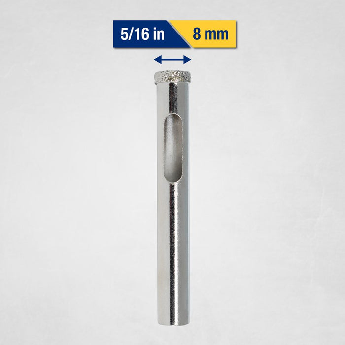5/16" Diamond Drill Bit w/Drill Guide & Water Cooling System