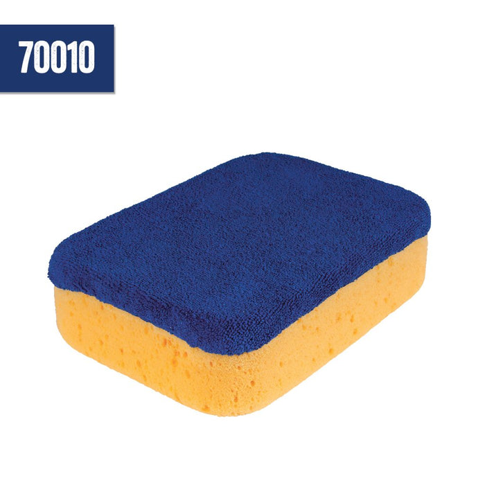 7 in. x 5.5 in. x 2 in. Microfiber Polishing Sponge for Grouting, Cleaning and Washing