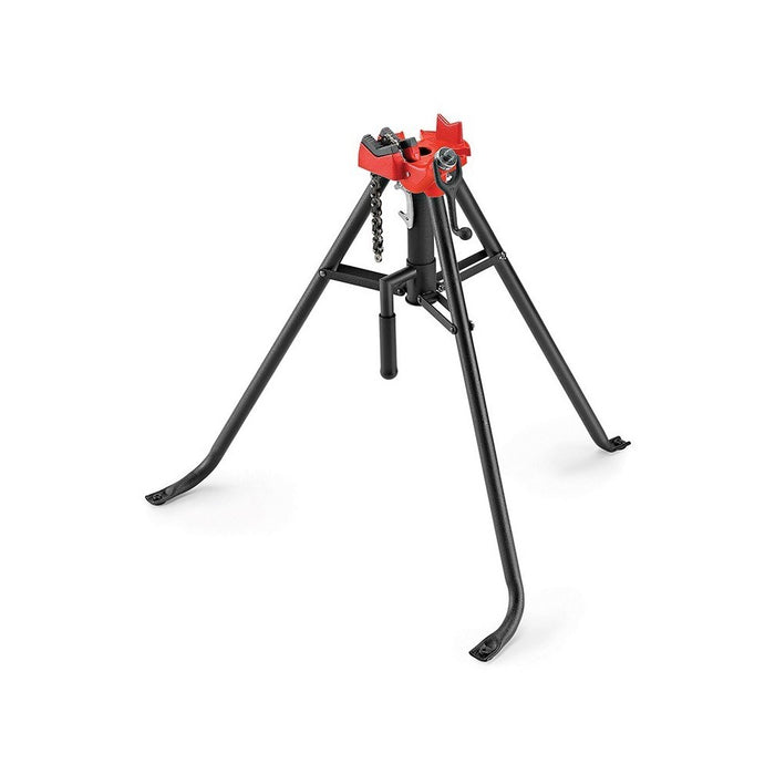 1/8 in. to 2-1/2 in. Pipe Capacity, Portable TriStand Chain Vise with Integrated Folding Legs & Carry Handle Model 425