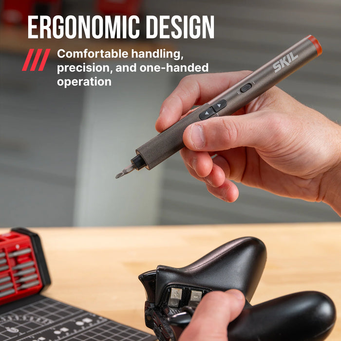 4V Precision Screwdriver with 50PC Bit Kit