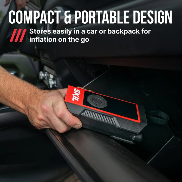 8V Integrated Compact Inflator with soft bag
