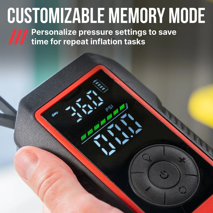 8V Integrated Compact Inflator with soft bag