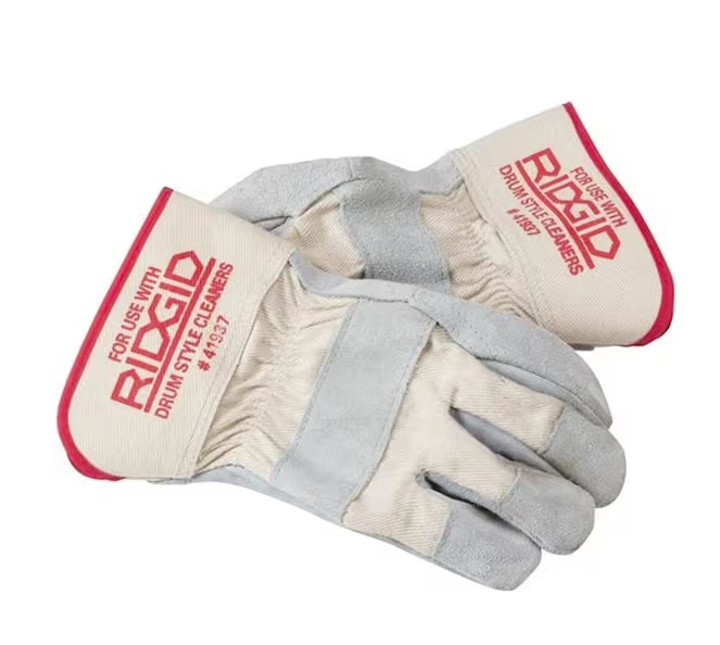 GLOVE, RIDGID DRN CLN LEATHER